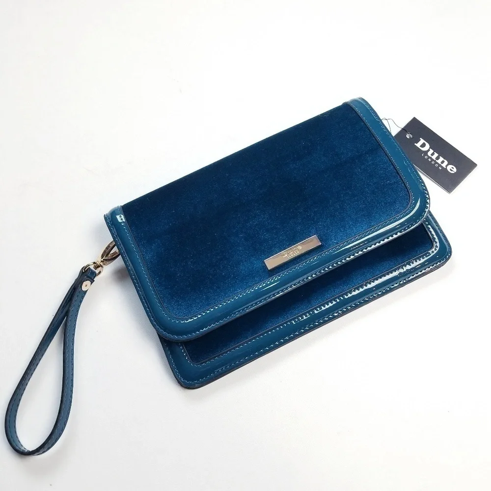 NEW! DUNE LONDON 3 In 1 Wristlet/Clutch/Purse.